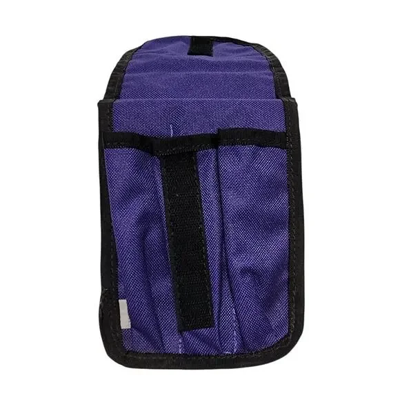 The Bag Lady New Travel Portable Blue Cigar Case Humidor Holder 3 Tubes Cutter - Picture 4 of 6